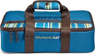 Rachael Ray 5050RR1638 Rachael Ray Lasagna Lugger (Marine Blue Stripe), Marine Blue Stripe