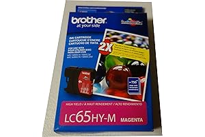 Brother LC65HYM Innobella High-Yield Ink Cartridge - Magenta