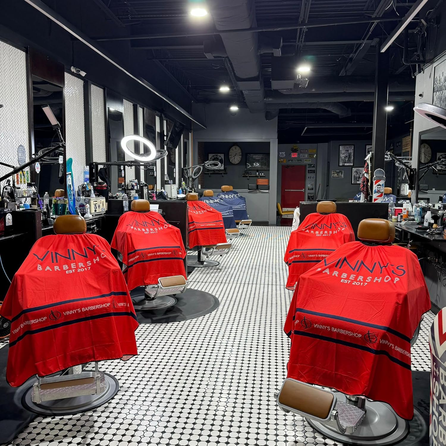 Customized Barber Cape Your Brand Your Style, Salon Barber Cape, Waterproof Hairdressing Salon Cape