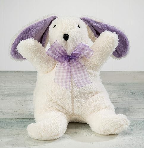 Sonoma Lavender animales de peluche para aromaterapia, aptos para microondas, conejo de peluche con aroma a lavanda (Lil, el conejo blanco con