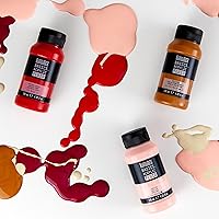 Vista 5 de Liquitex BASICS Pintura Acrílica Fluida, Botella de 118ml (4 oz), Tono Verde Hookers Permanente