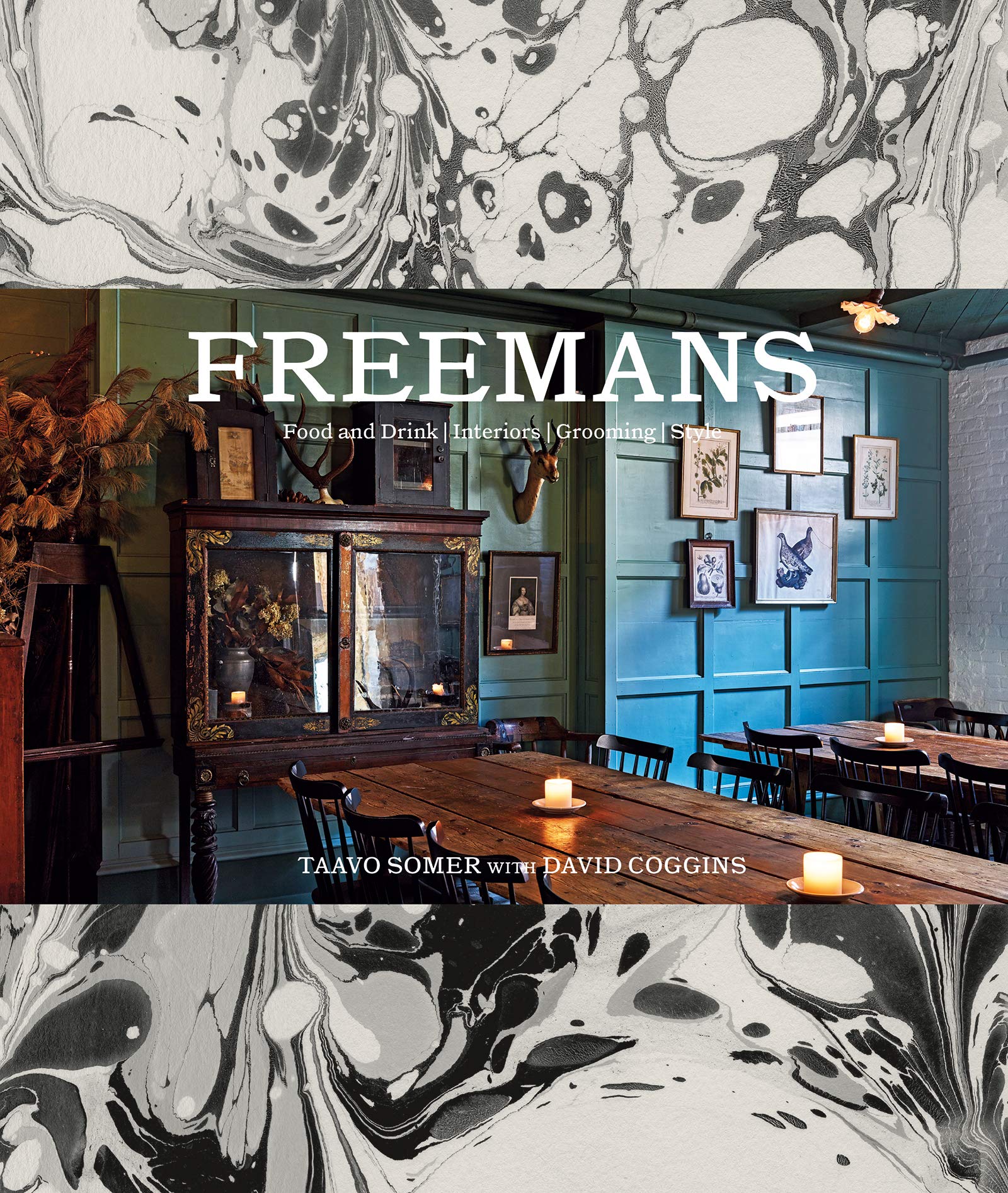 Freemans NYC Brand livre d'architecture de bar style vintage et coiffure