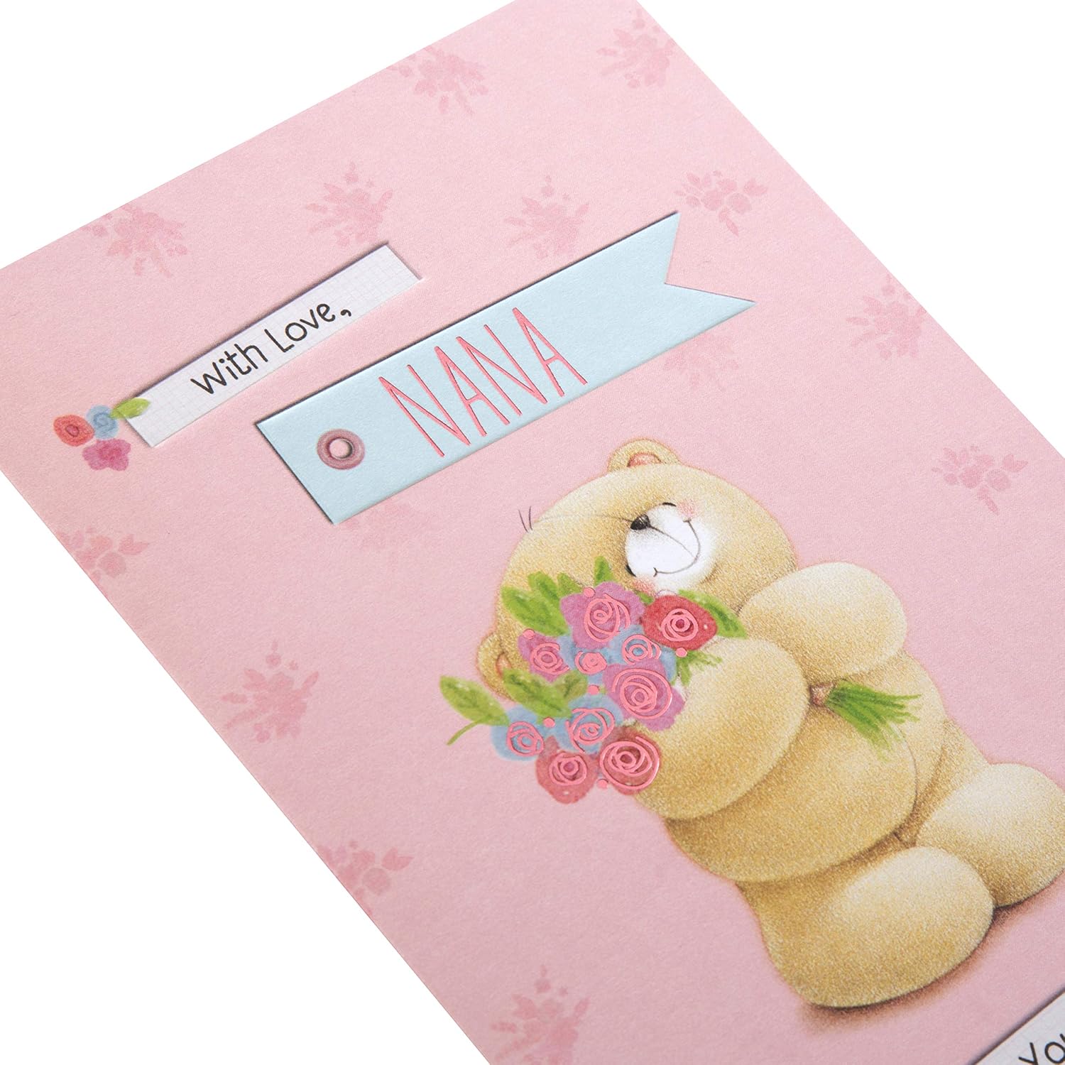 Hallmark Birthday Card for Nana - Cute Forever Friends Bear Design