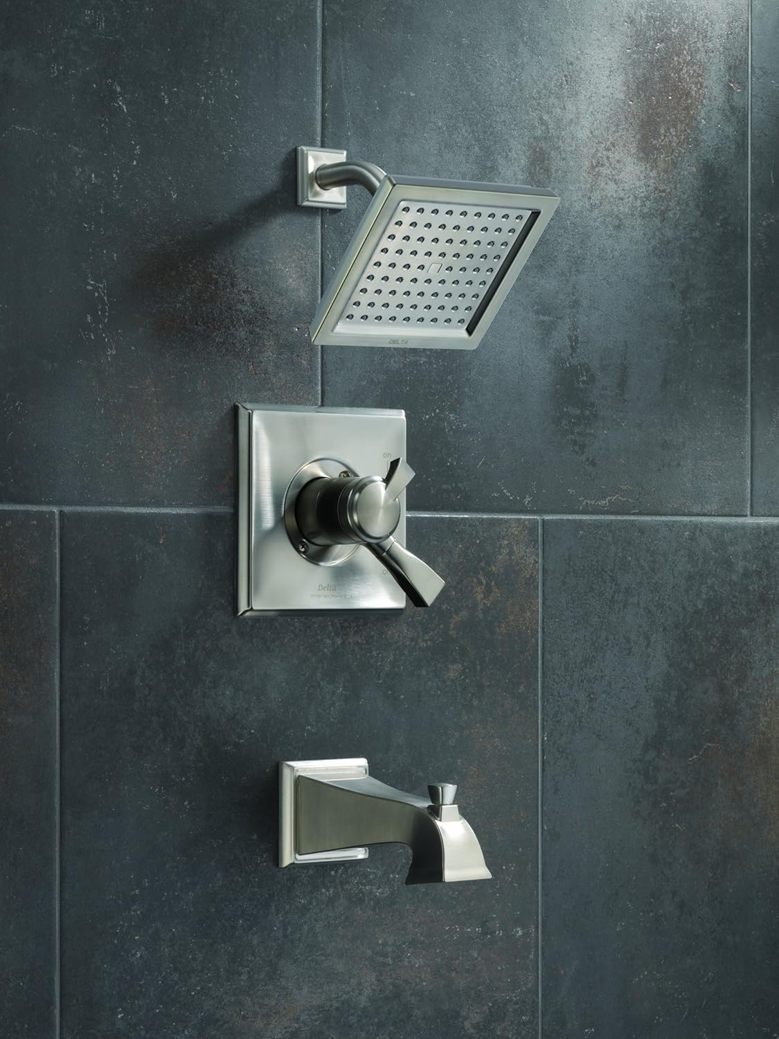 Crazy Clearance Delta Faucet Dryden 17 Series Dual-Function Tub and Shower Trim Kit with Single-Spray Touch-Clean Shower Head, Stainless T17451-SS (Valve Not Included) Top Brands Delta Faucet Dryden 17 Series Dual-Function Tub and Shower Trim Kit with Single-Spray Touch-Clean Shower Head, Stainless T17451-SS (Valve Not Included)