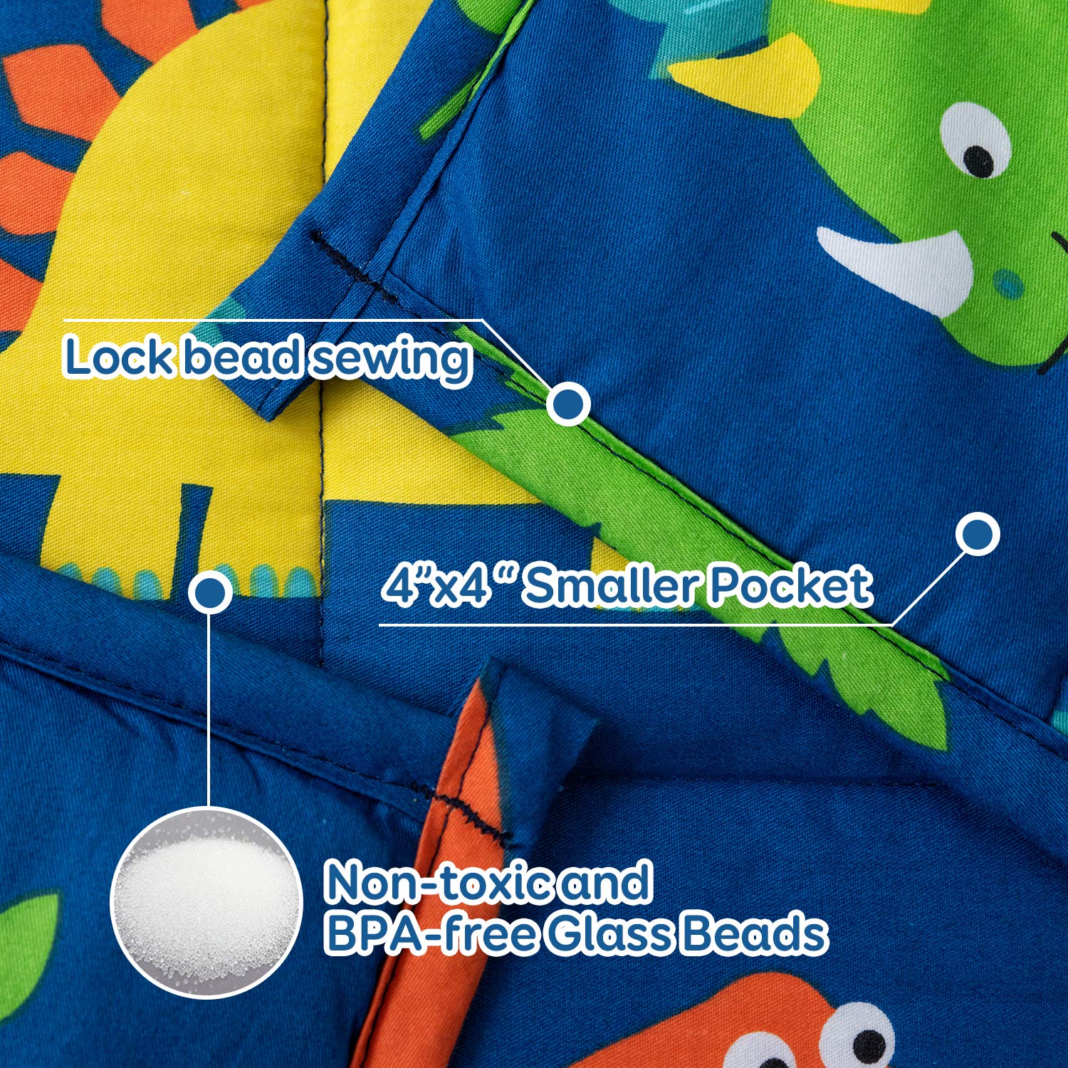 Sivio Gewichtsdeken, 1,4 kg, 90 x 120 cm, superzacht kristalfluweel met Sivio Gewichtsdeken, 1,4 kg, 90 x 120 cm, superzacht kristalfluweel met