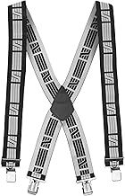 Snickers Elastische Hosenträger Einheits, 1 Stück, schwarz/weiß, 90500418000