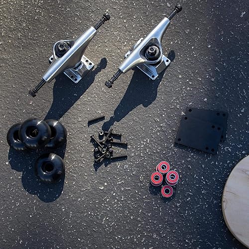 Miniatura 9 de Cal 7 Combo con camiones de 5.472in, ruedas, rodamientos