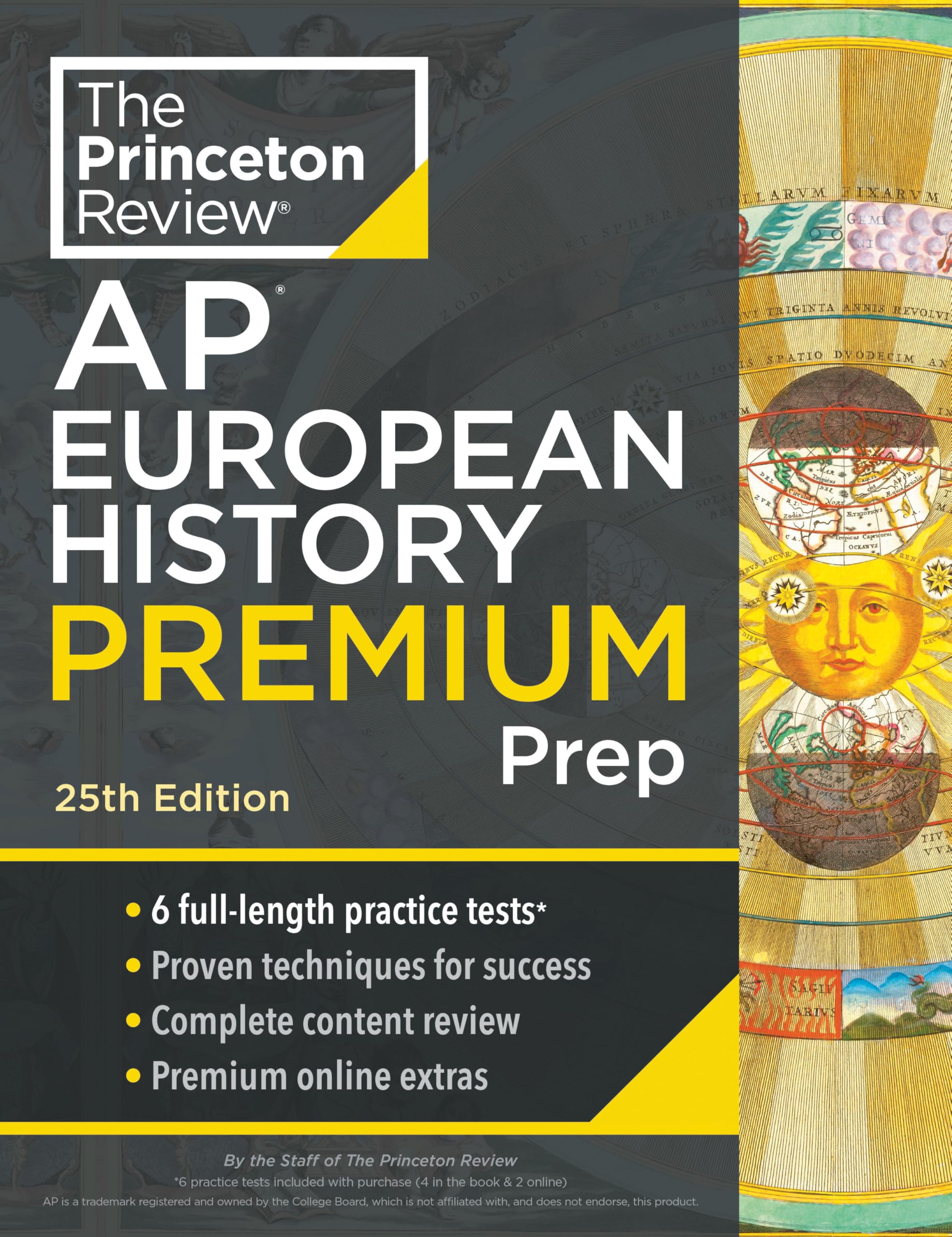 Princeton Review AP European History Premium Prep, 25th Edition: 6 Practice Tests + Digital Practice Online + Content Review (College Test Preparation, Ap Premium)