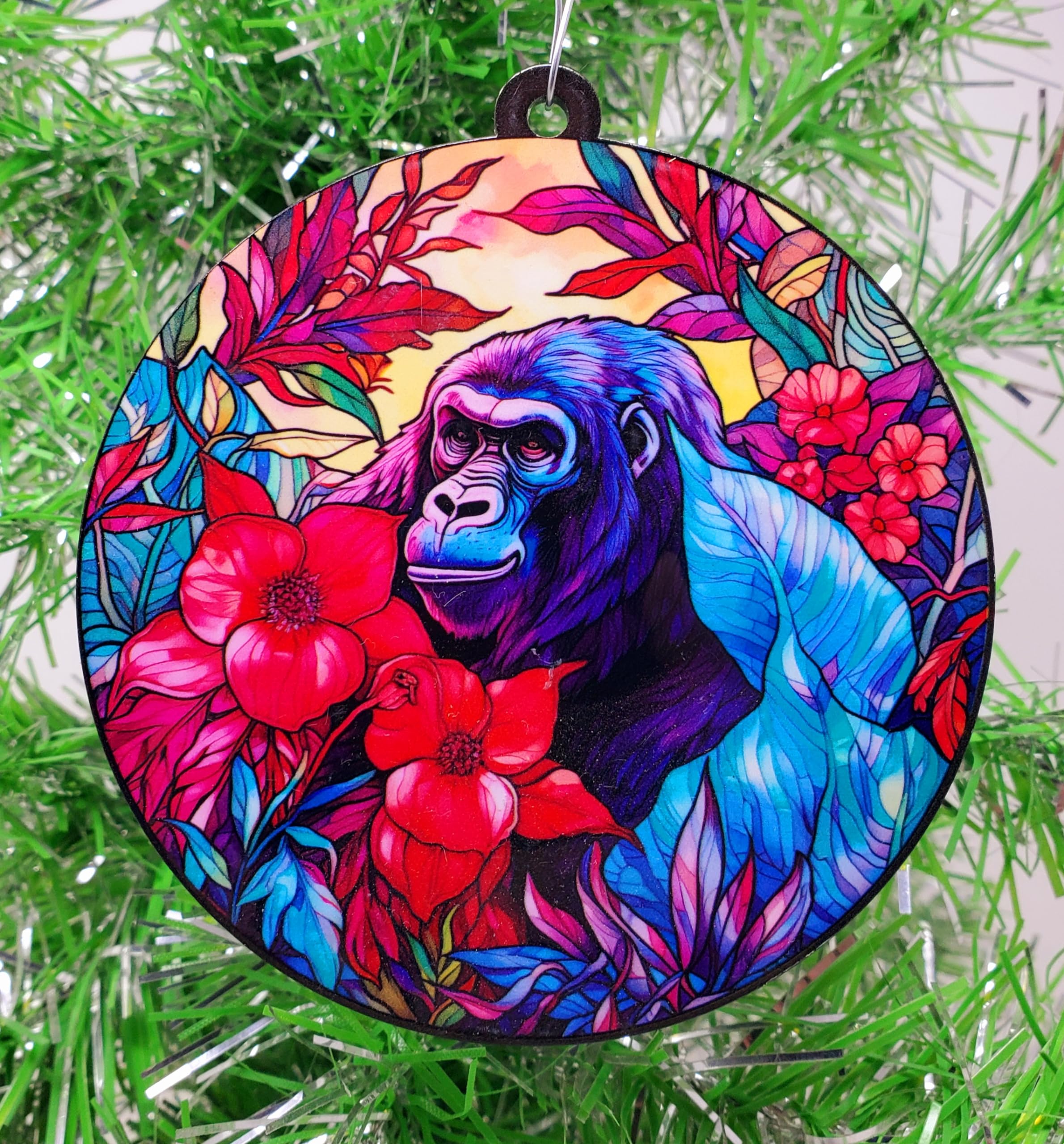 Décoration de Noël Gorilla pour remplacer les bibelots fragiles par un ornement incassable