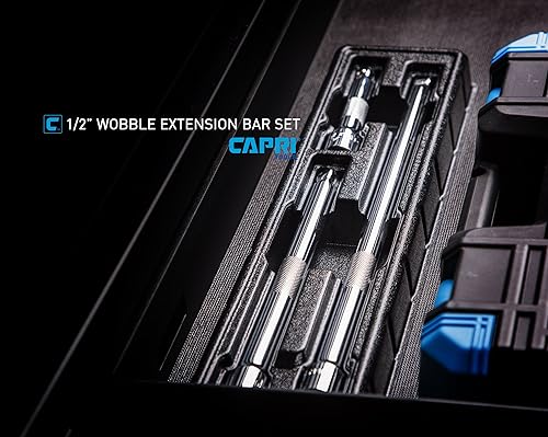Miniatura 6 de Capri Tools Juego de barras de extensión oscilantes de 12 pulgada, 3 piezas (1-2600)