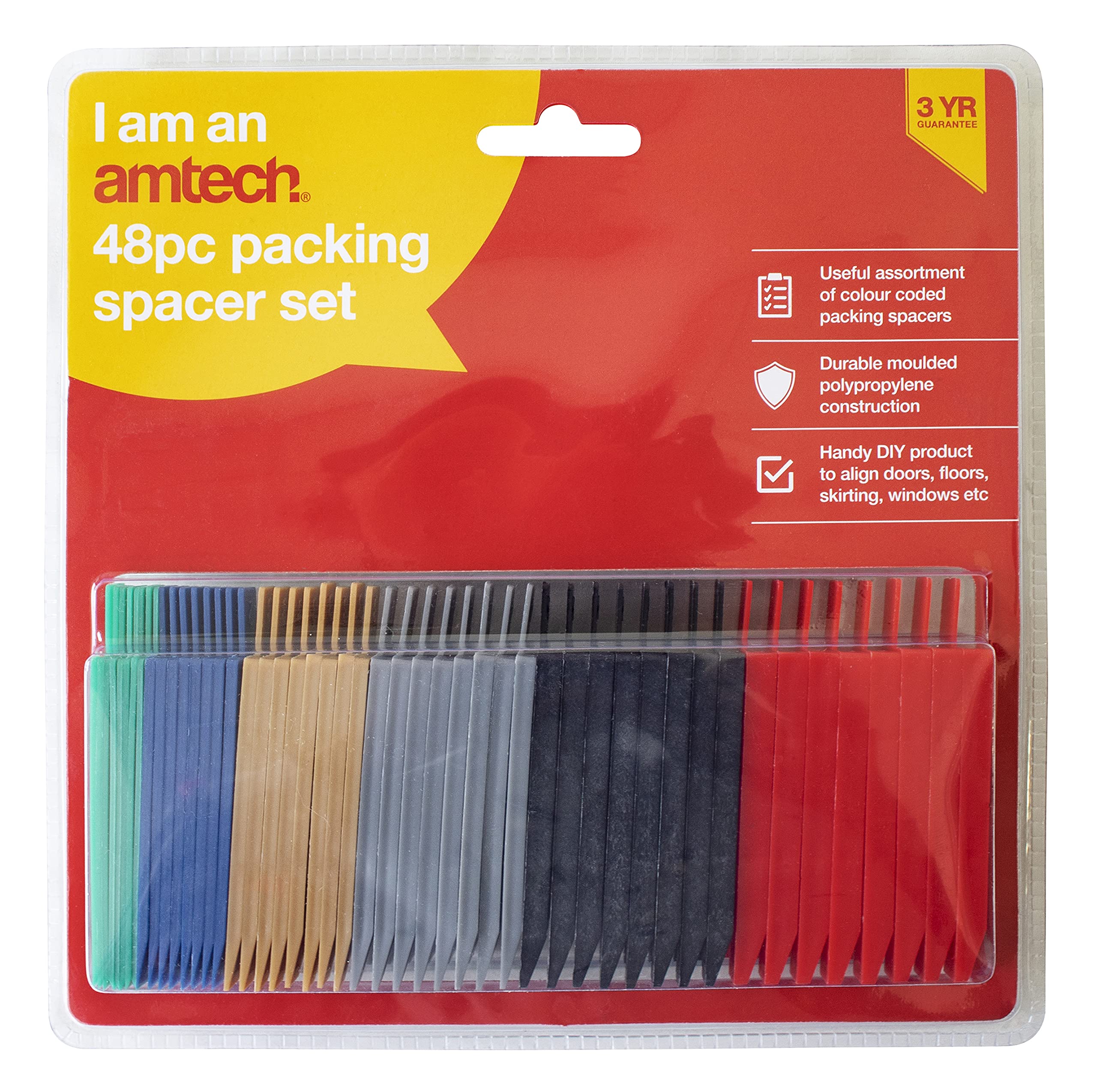 Amtech S4480 48 Piece Packing Spacer Set, Multiple - Image 2