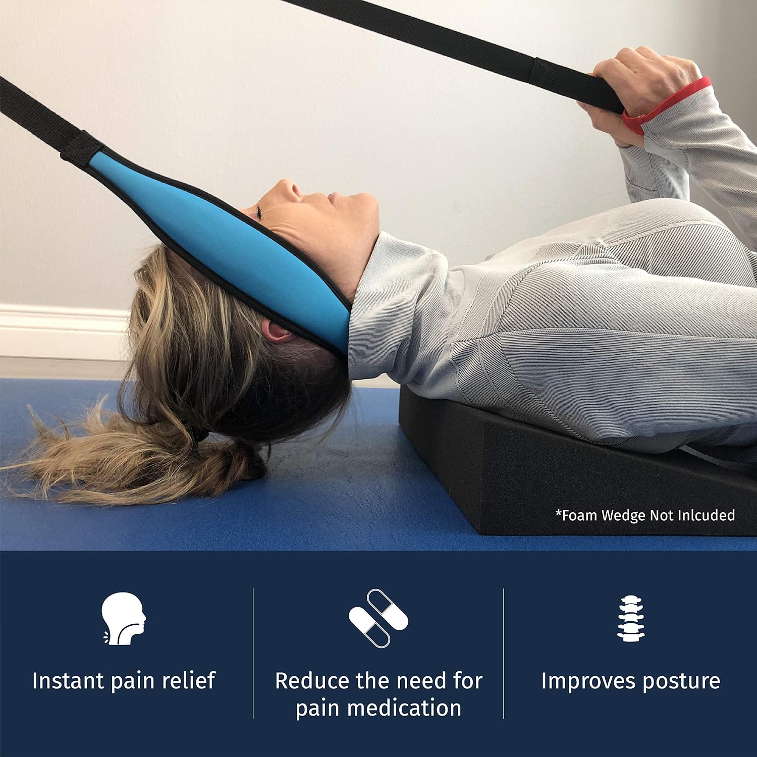 70% оƒƒ Dіѕсоunt Fisher Traction for Neck Pain Relief, Patented Technology Device for Posture Therapy Corrector, Door Device for Spine Decompression, Portable Neck Therapy