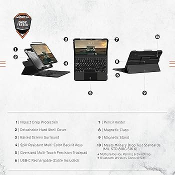 Amazon.com: URBAN ARMOR GEAR UAG Designed for iPad 11