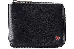 Logan Zipper Bifold Wallet: Your Dust-Proof Companion