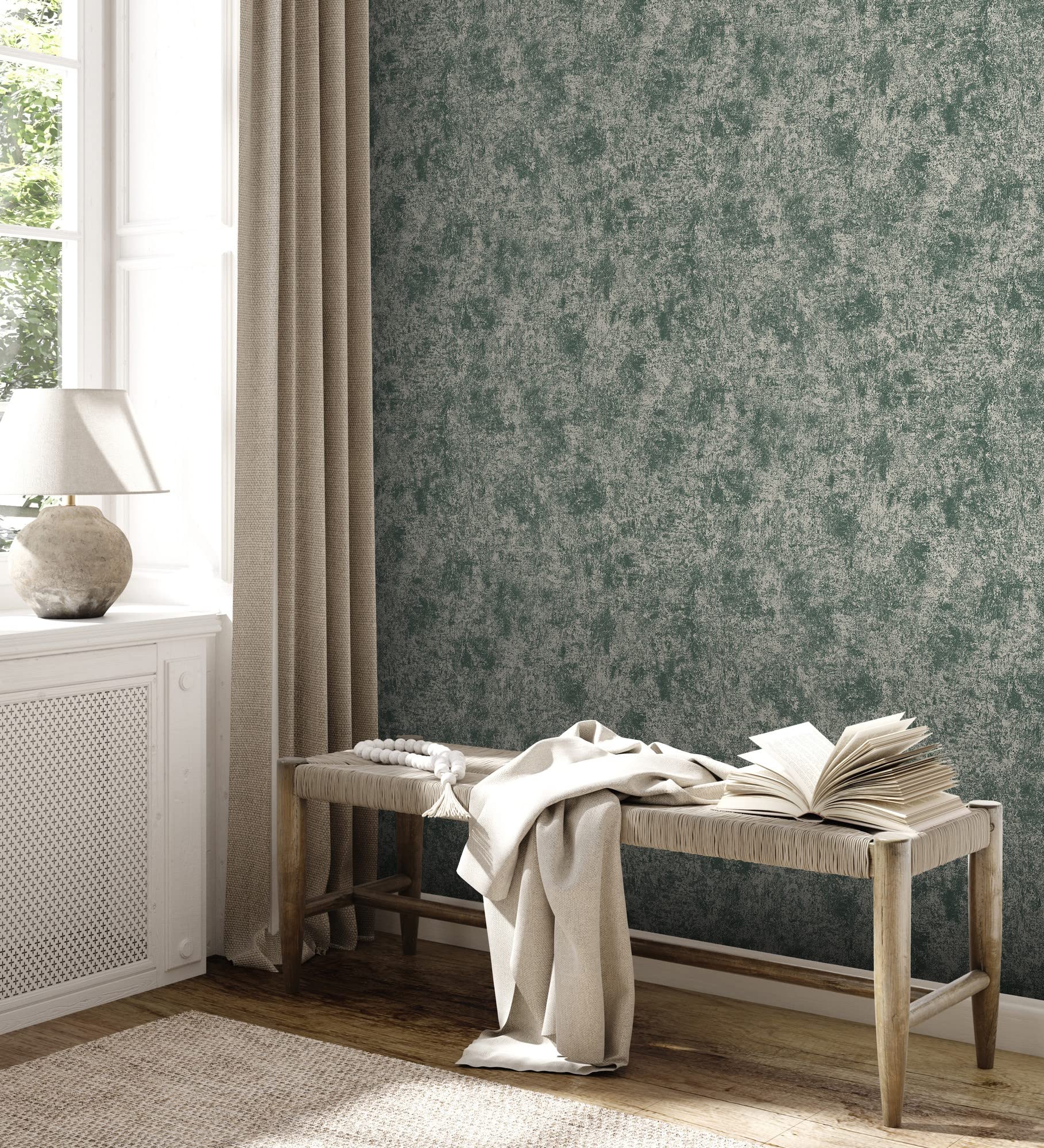 Papier peint non tissé Livingwalls 389701, masquez les imperfections, couleur unie 10m