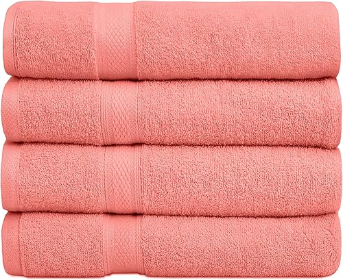 Miniatura 8 de Falari Juego de toallas de baño de alta calidad, 100% algodón hilado en anillo, para hogar, hotel, spa, extra grande, 27 x 54 pulgadas, máxima