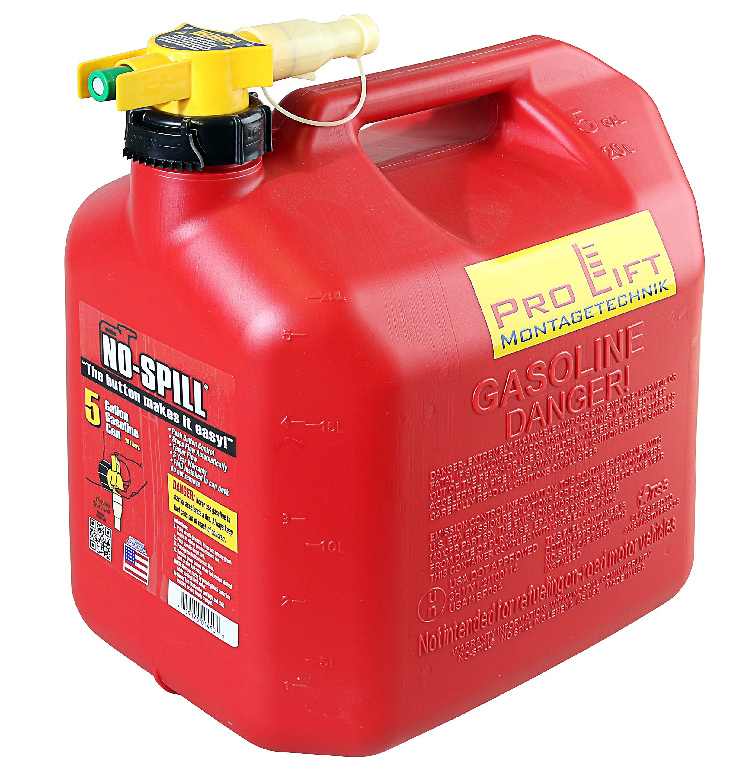 No Spill Kanister Benzin Diesel 20Liter NOSPILL20J, 00250
