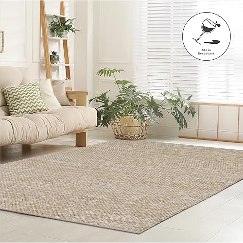 Miniatura 7 de Fab Habitat Biltmore - Alfombra lavable a máquina, tejida a mano, resistente a las manchas, apta para mascotas, hilo de poliéster reciclado de alta