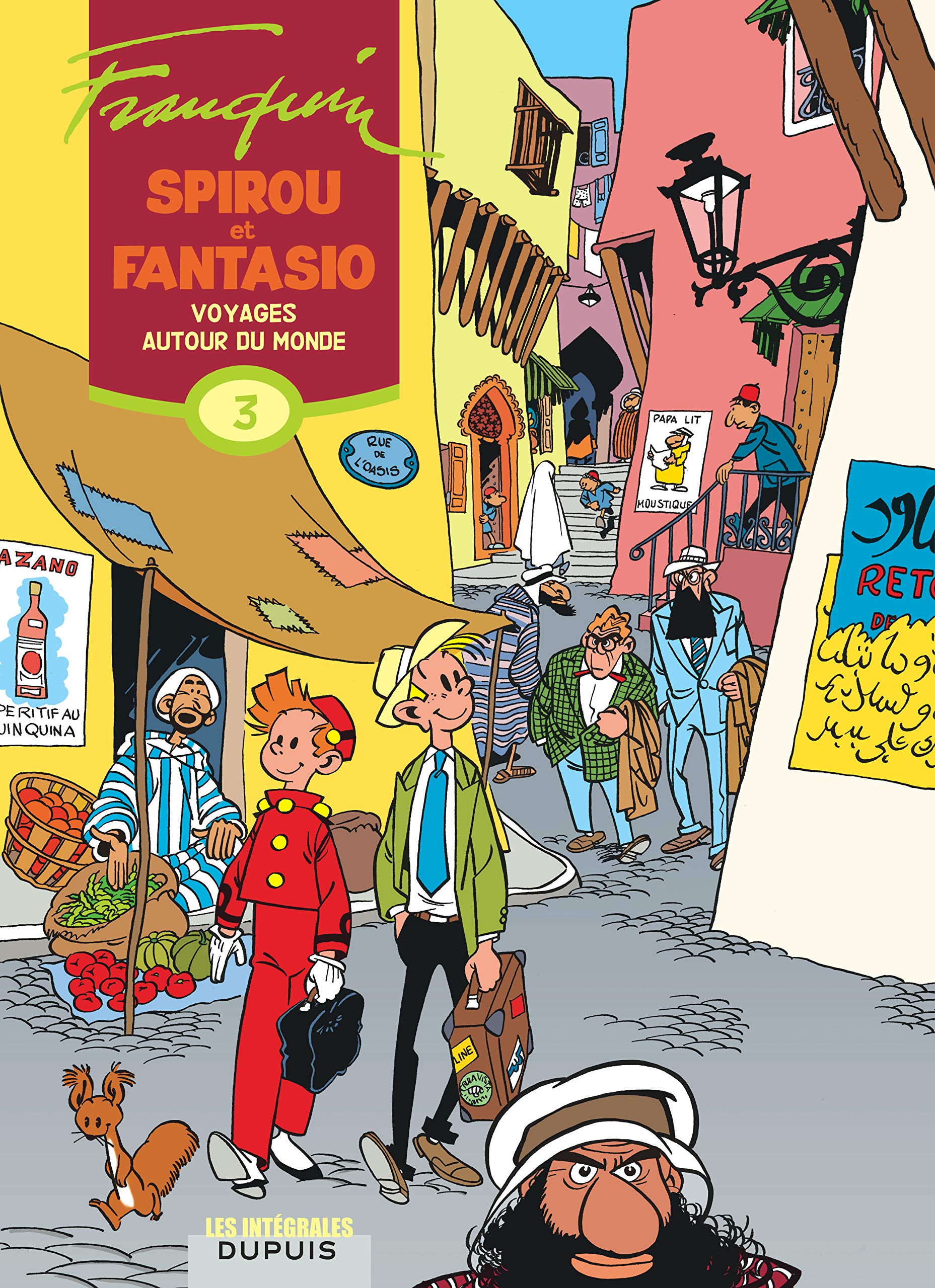 Spirou et Fantasio - L'intégrale - Tome 3 - Voyages autour du monde: 1952-1954