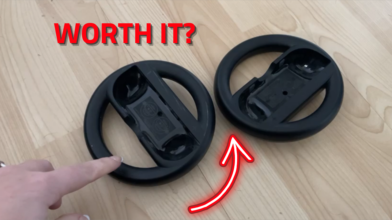 WATCH This Before You Buy Nintendo Switch Joy-Con Wheel on Amazon Live