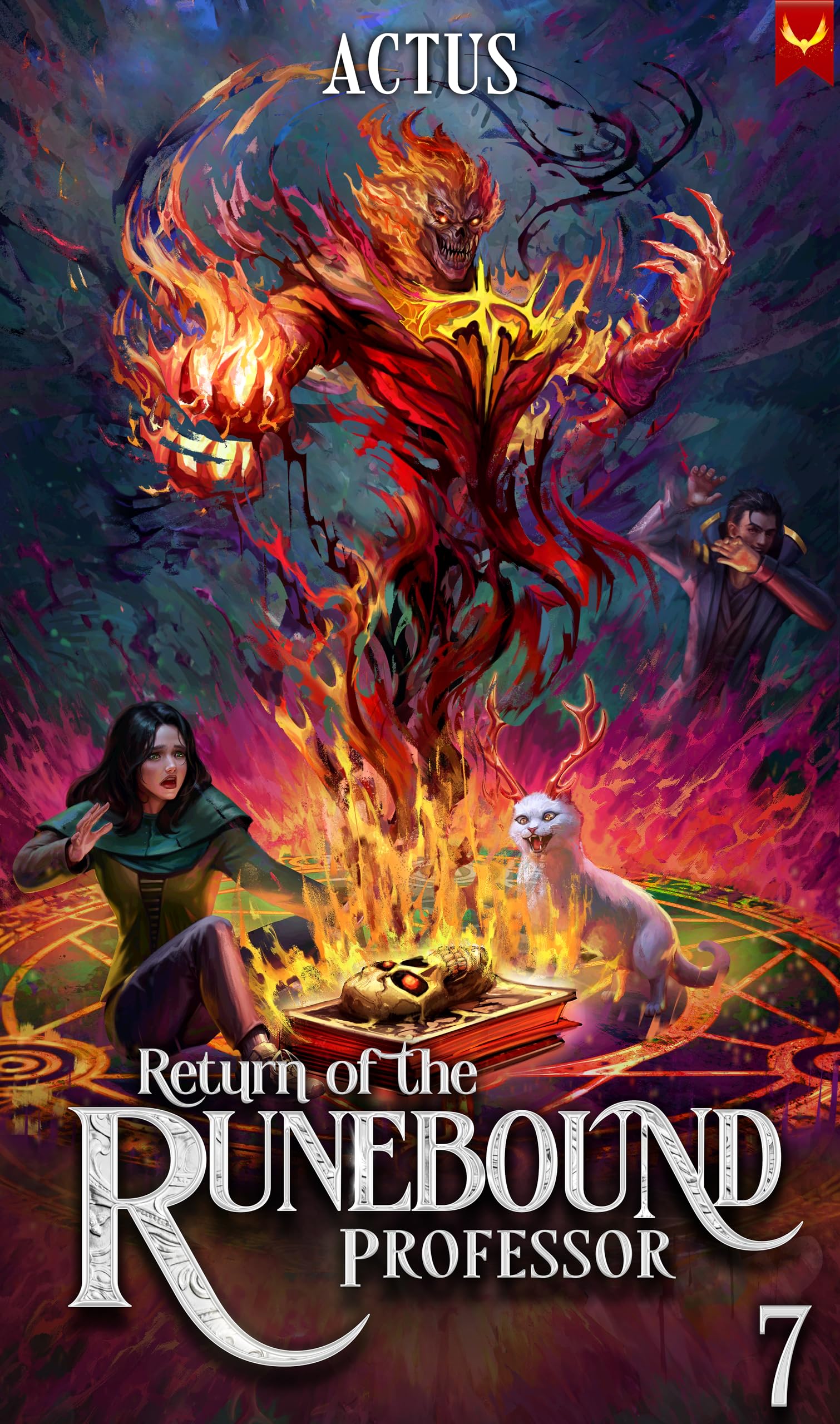 Return of the Runebound Professor 7: A Progression Fantasy Epic