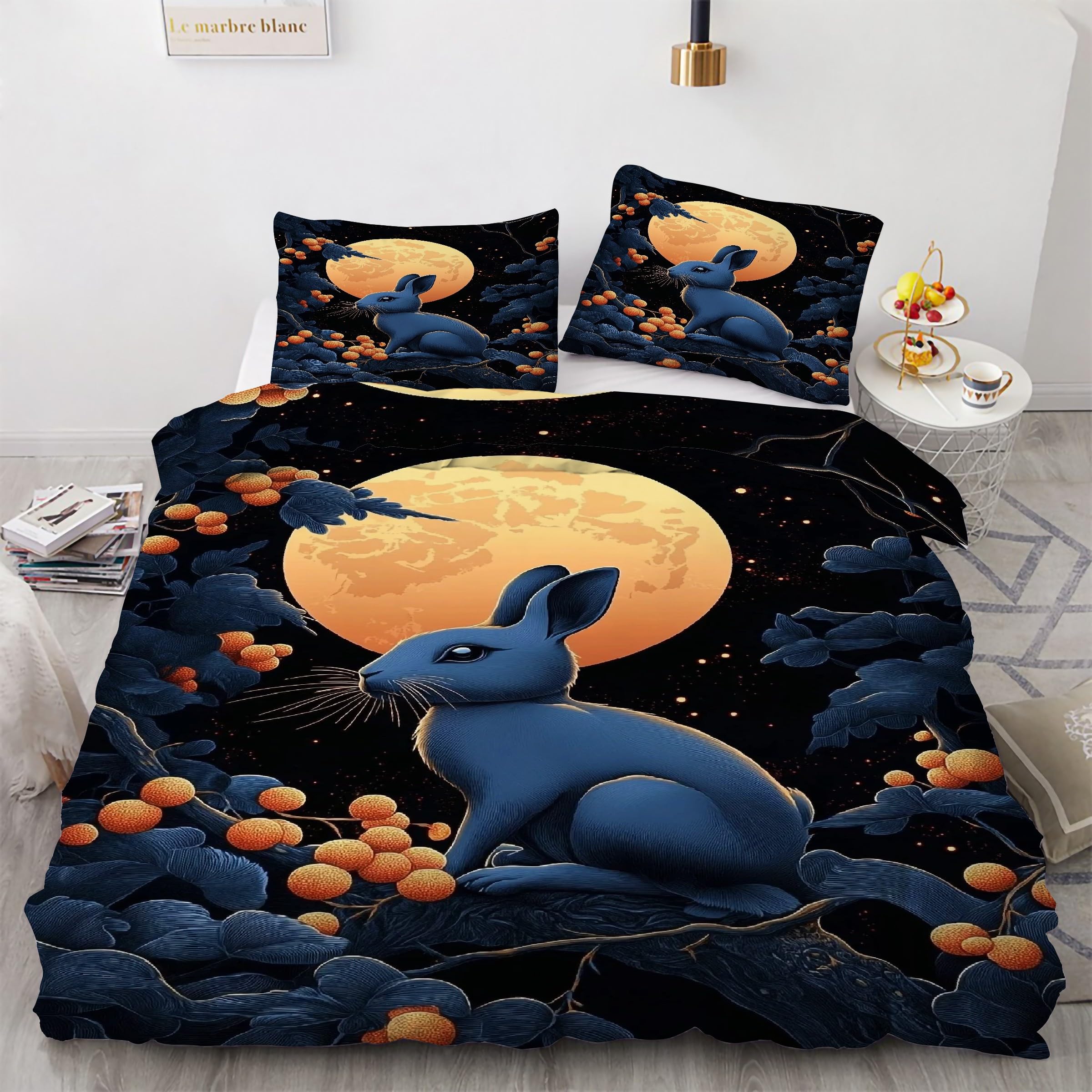 Parure de lit 160x200 lapin pour créer un cocon douillet dans votre chambre