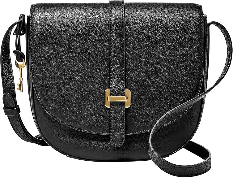 Amazon | [フォッシル] クロスボディ Emery レディース ブラック