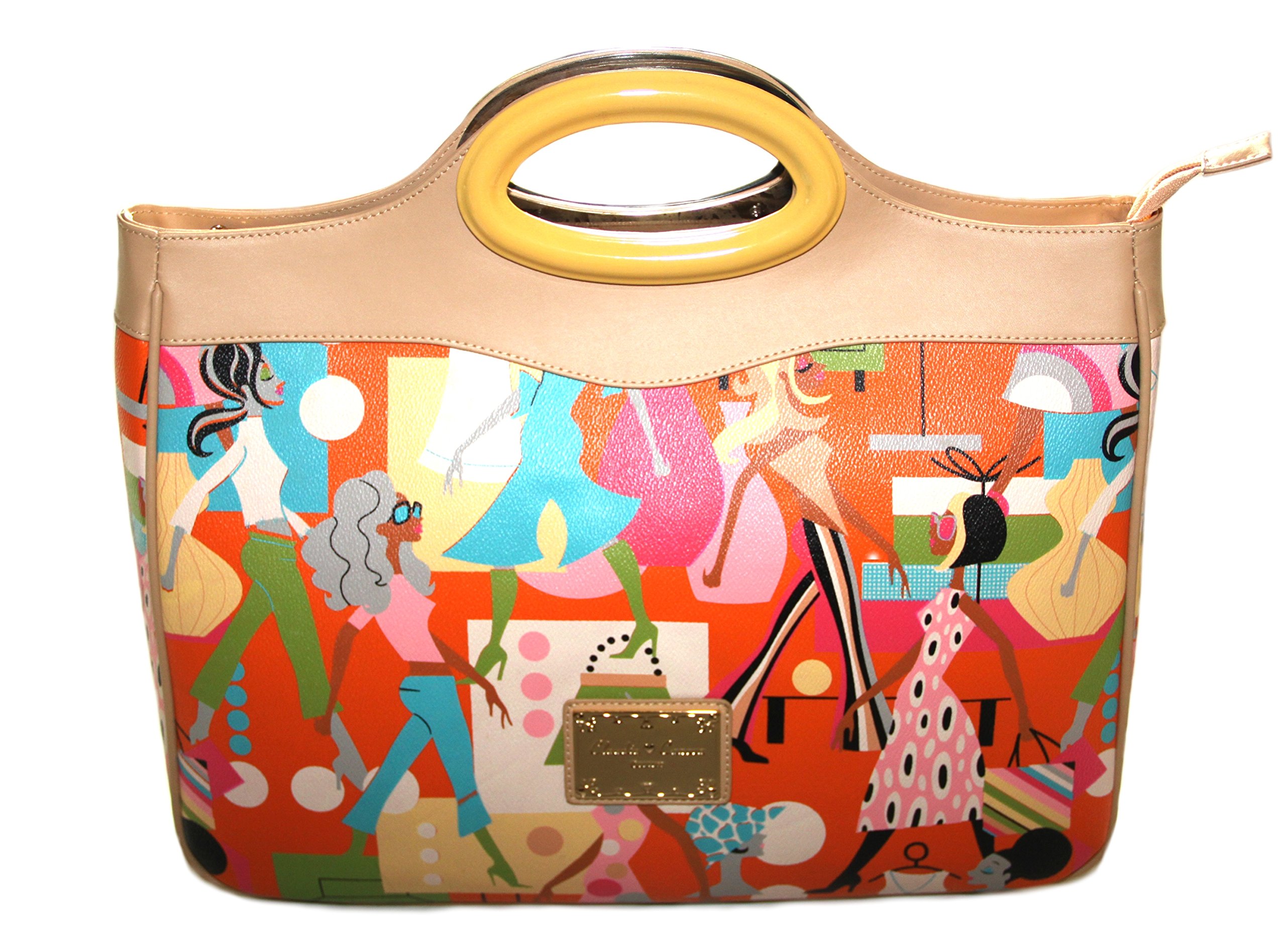 Claudia Canova Fashion Tote Bag - Beige