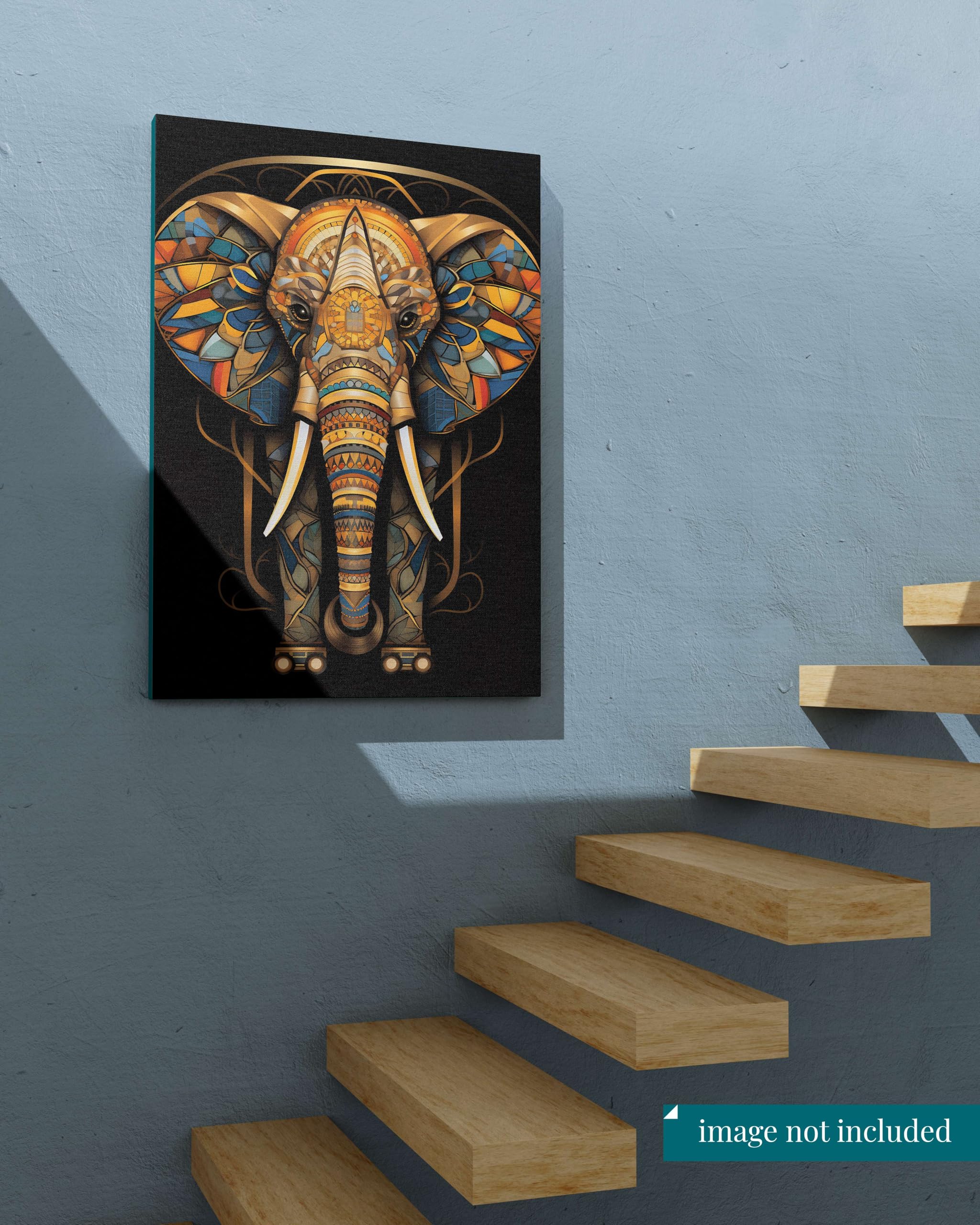 BRANDCOM Modern Art Wall Painting For Wall Decoration Canvas Wall Painting For Home Decor, Living Room, Bedroom, Office Hotel (22x34 inch CH-MA16) 3