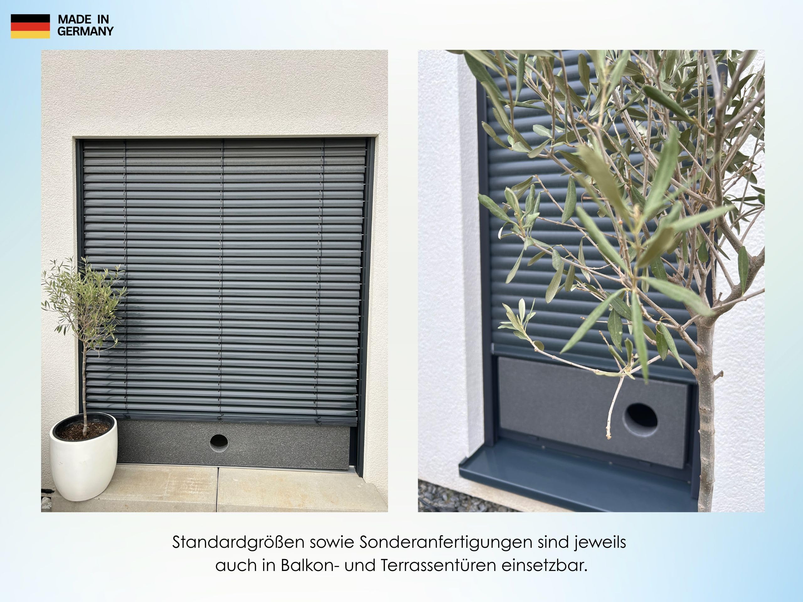 Fensterabdichtung 30-249 cm für mobile Klimaanlage und Ablufttrockner, schnelle Montage ohne Bohren