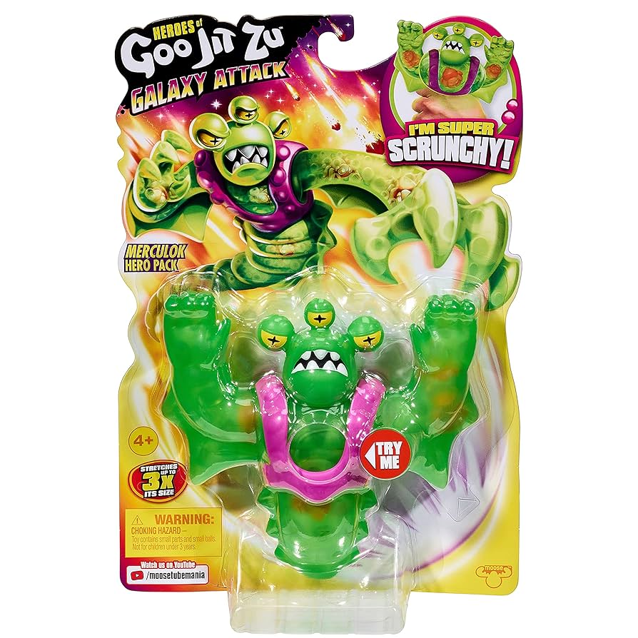 Amazon.com: Heroes of Goo Jit Zu Galaxy Attack, Action
