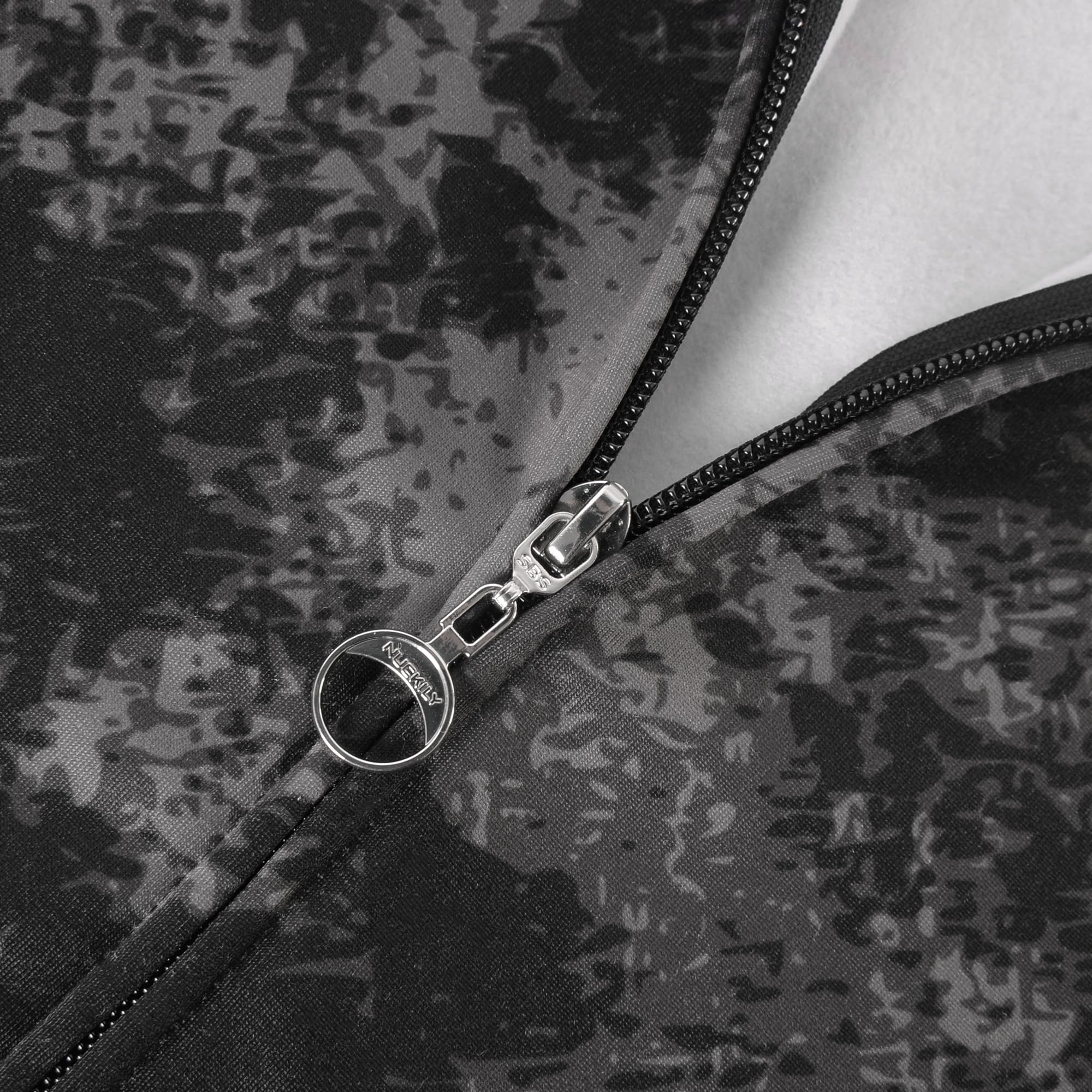 NUCKILY Thermo-Radtrikot für Herren, langärmelig, mit Fleece gefüttert, Fahrradjacke mit Taschen für den Winter und kaltes Wetter, Fahrradbekleidung, MI0041, Schwarz, XS