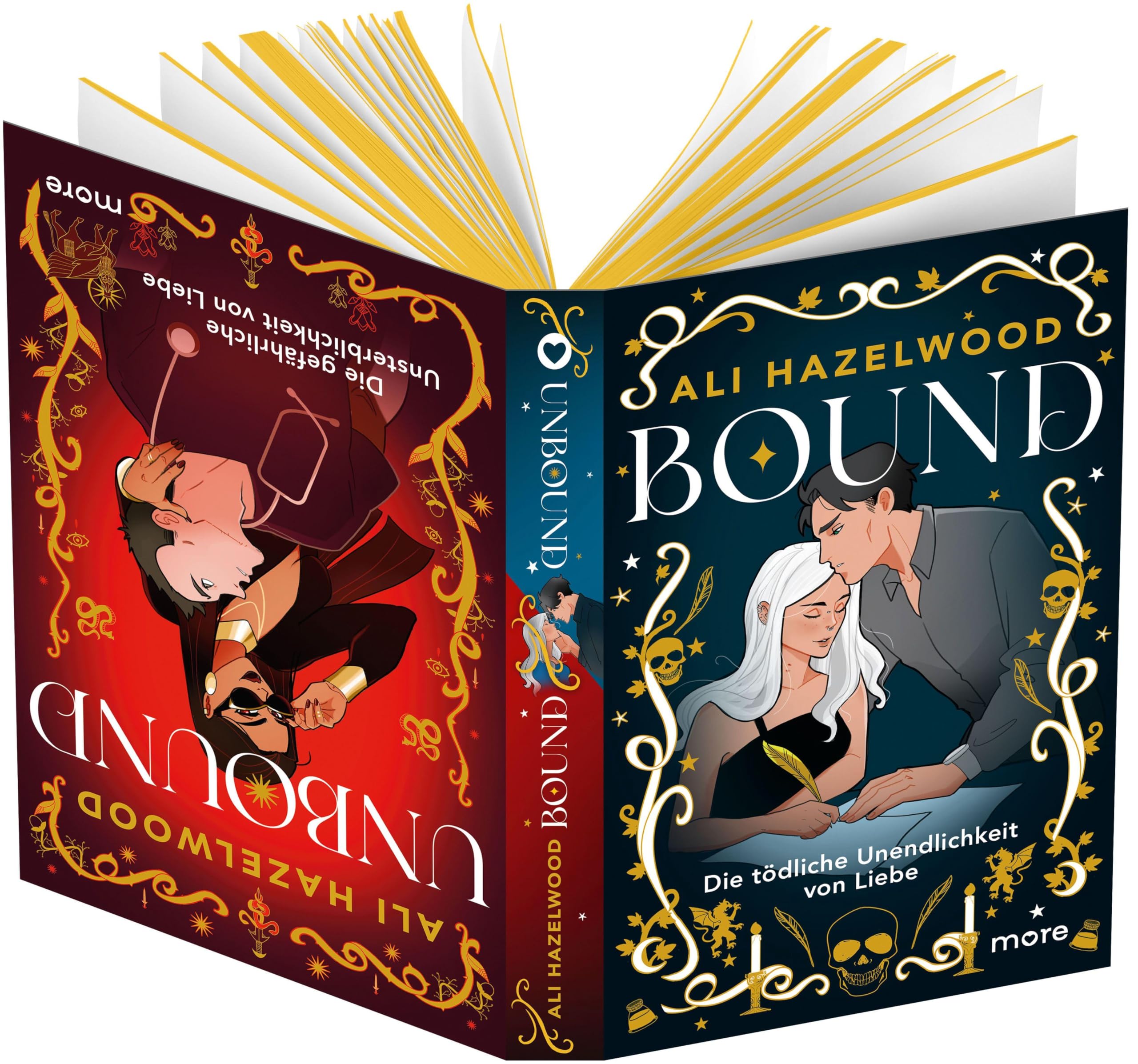 Bound & Unbound – Die Paranormal-Romance-Dilogie: In verboten schöner Ausstattung: Als Wendebuch mit Farbschnitt, limitiert auf die erste Auflage