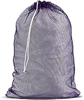 Vista 17 de Handy Laundry Bolsa de lavandería de malla XL, duradera, lavable a máquina con cierre de cordón seguro, perfecta para dormitorios universitarios