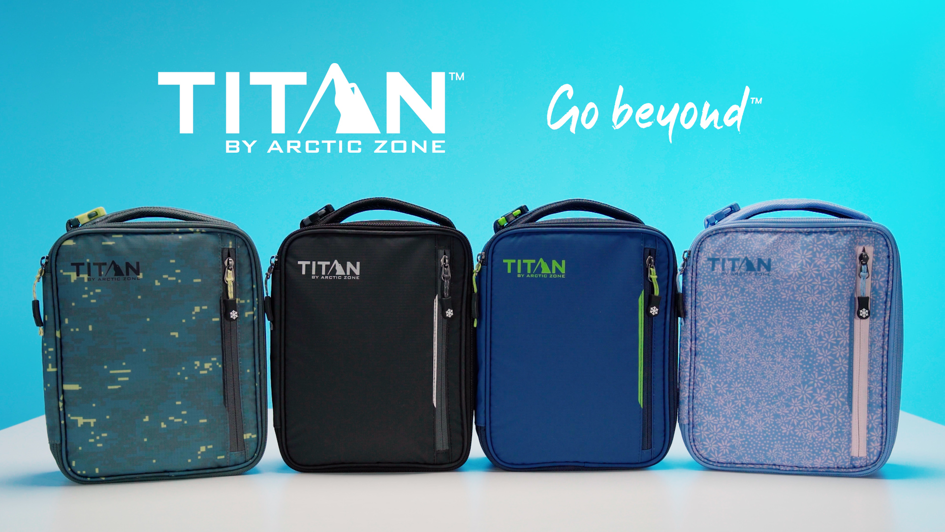 Amazon.com: Titan by Arctic Zone Fridge Cold Lunch Box with 2 Gel