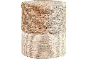 Wimarsbon Bohemian Ottoman: A Natural, Handcrafted Seat for Boho Spaces