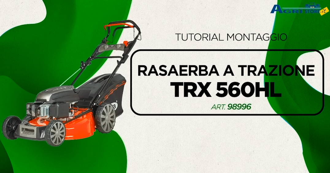 Ama Rasaerba TRX 560HL A Scoppio: Tagliaerba 4in1 Con Trazione, Motore 196cc E Cestello Da 65L - Perfetto Per Giardini Medi E Grandi! - Foto 6