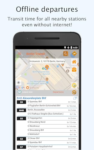 Berlin Transit - Offline departures, transit maps