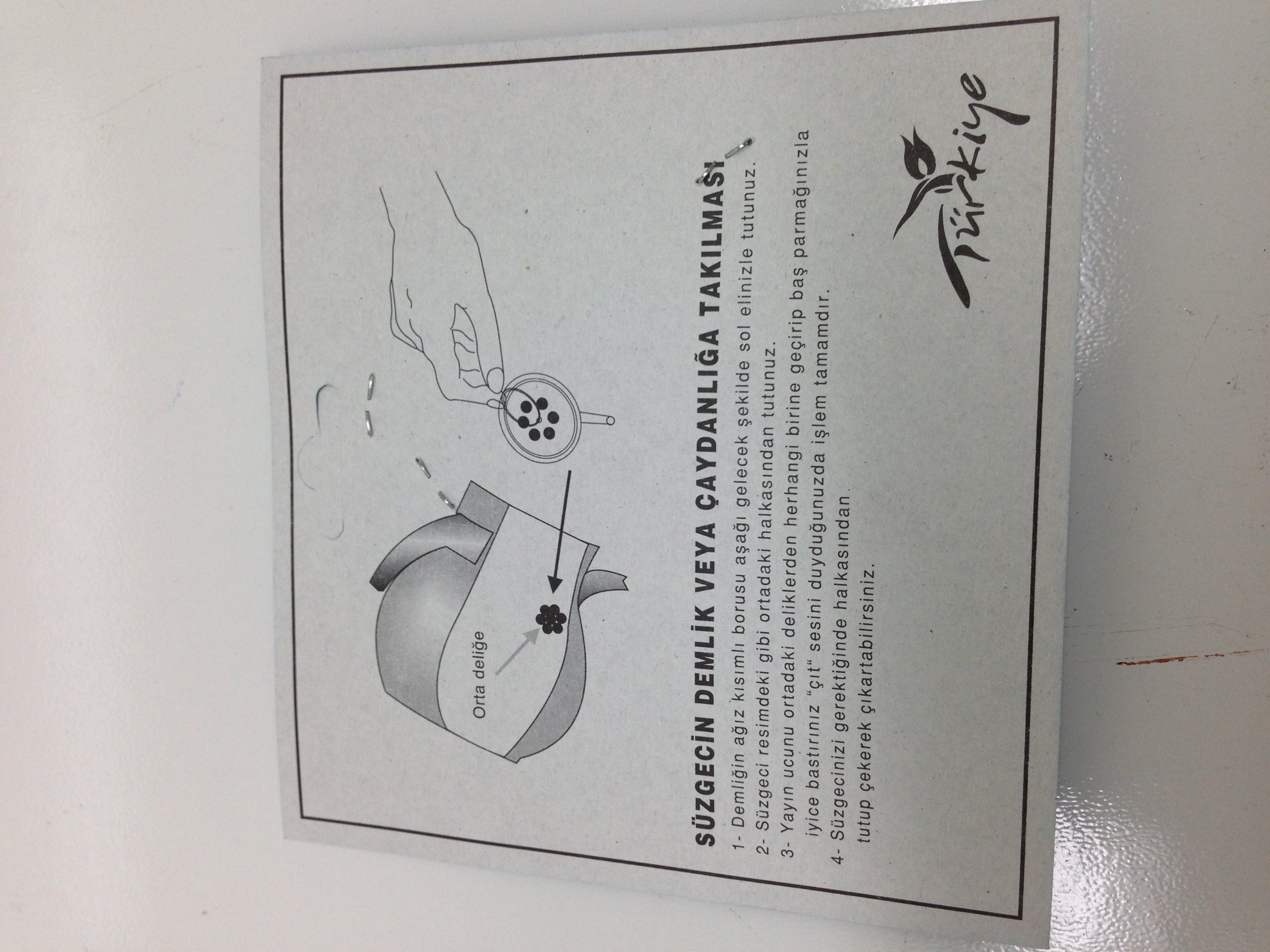 Turkish Tea Kettle Strainer 2 Pack