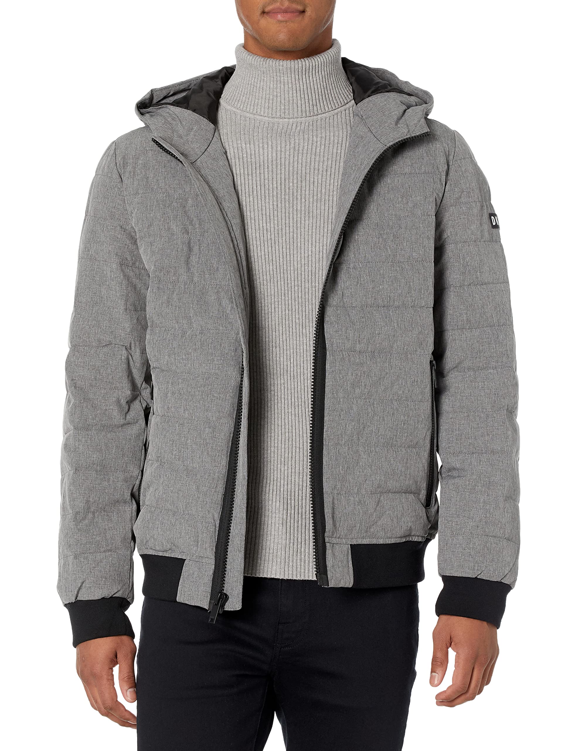 DKNYMen's 3-in-1 Soft Shell Systems Jacket with Fleece Liner