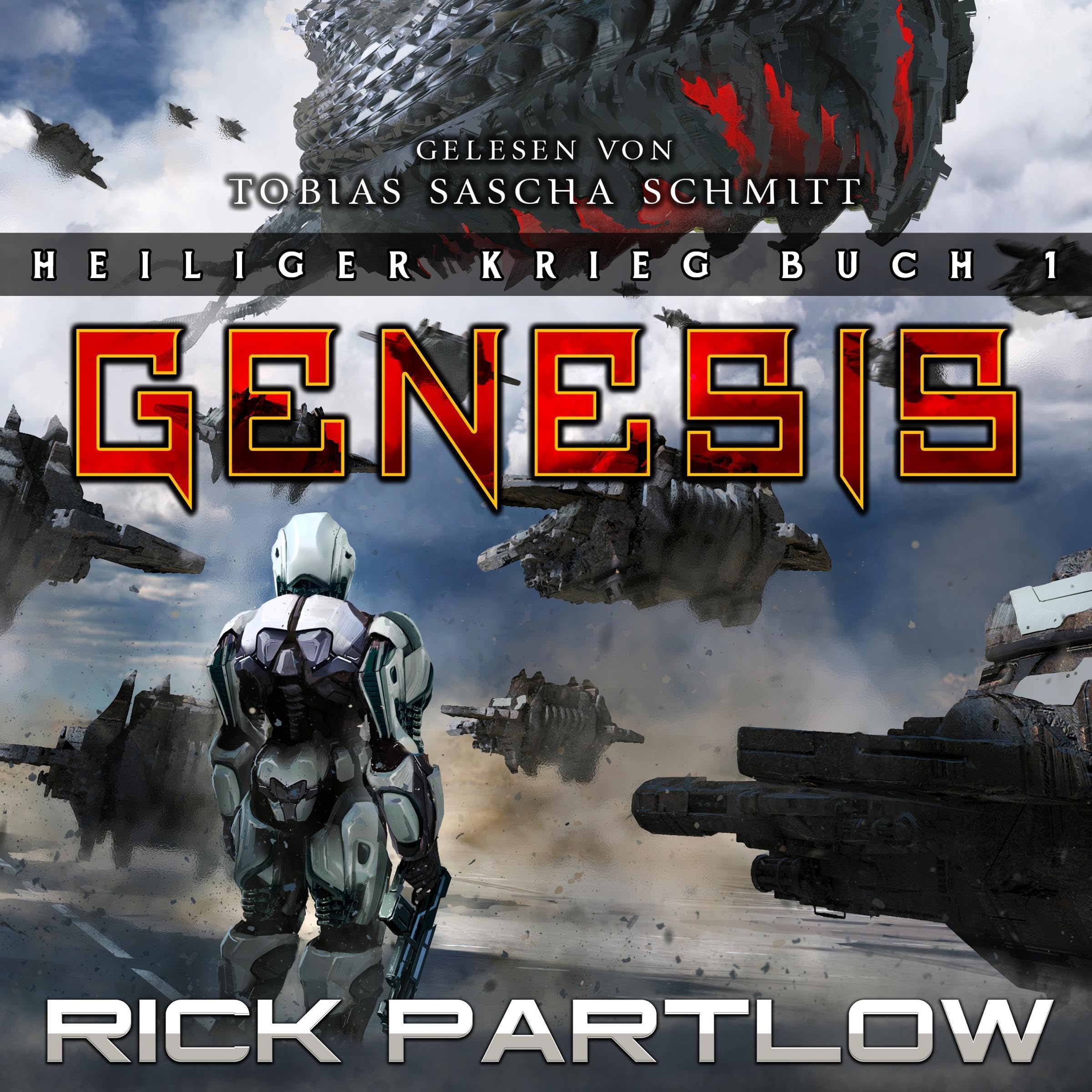 Cover art for Genesis: Eine militärische Science-Fiction-Serie (Heiliger Krieg 1)