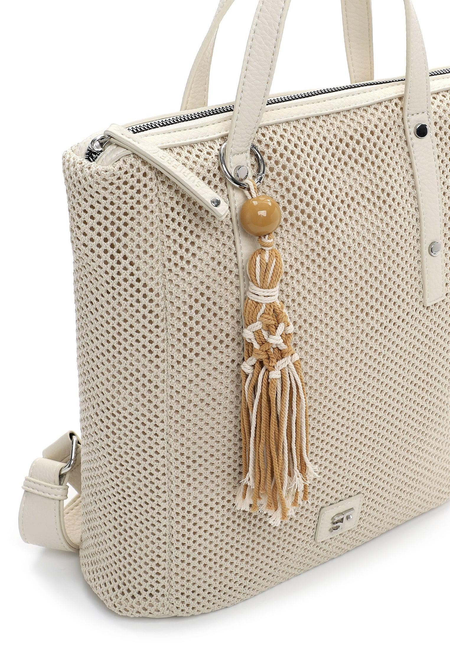 SURI FREY Rucksack SFY Gitty 17135 Damen Rucksäcke Uni beige 400