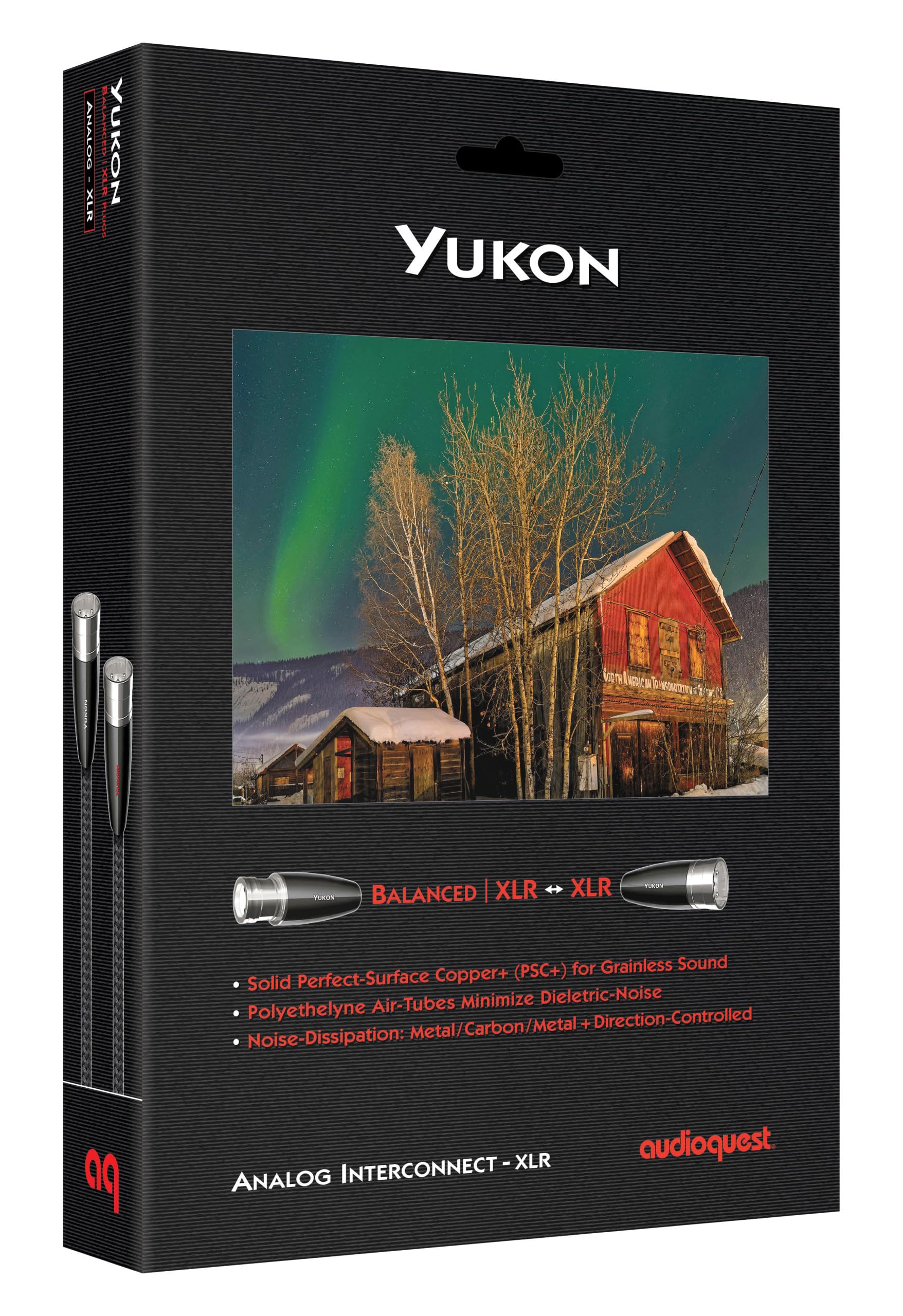 AudioQuest Yukon XLR kabel audio analogowy XLR 0,75 m (para)