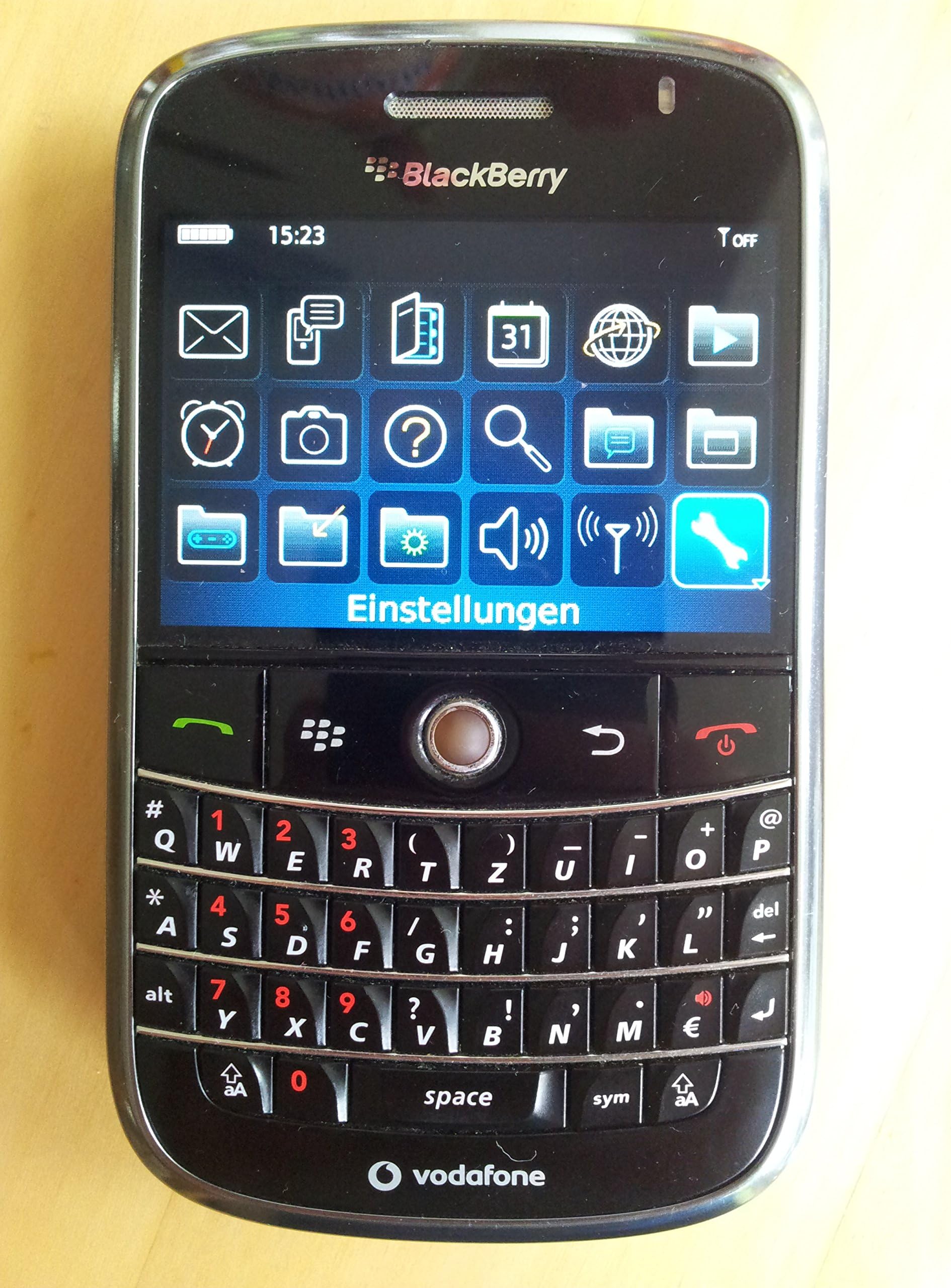 Blackberry Bold 9000 black
