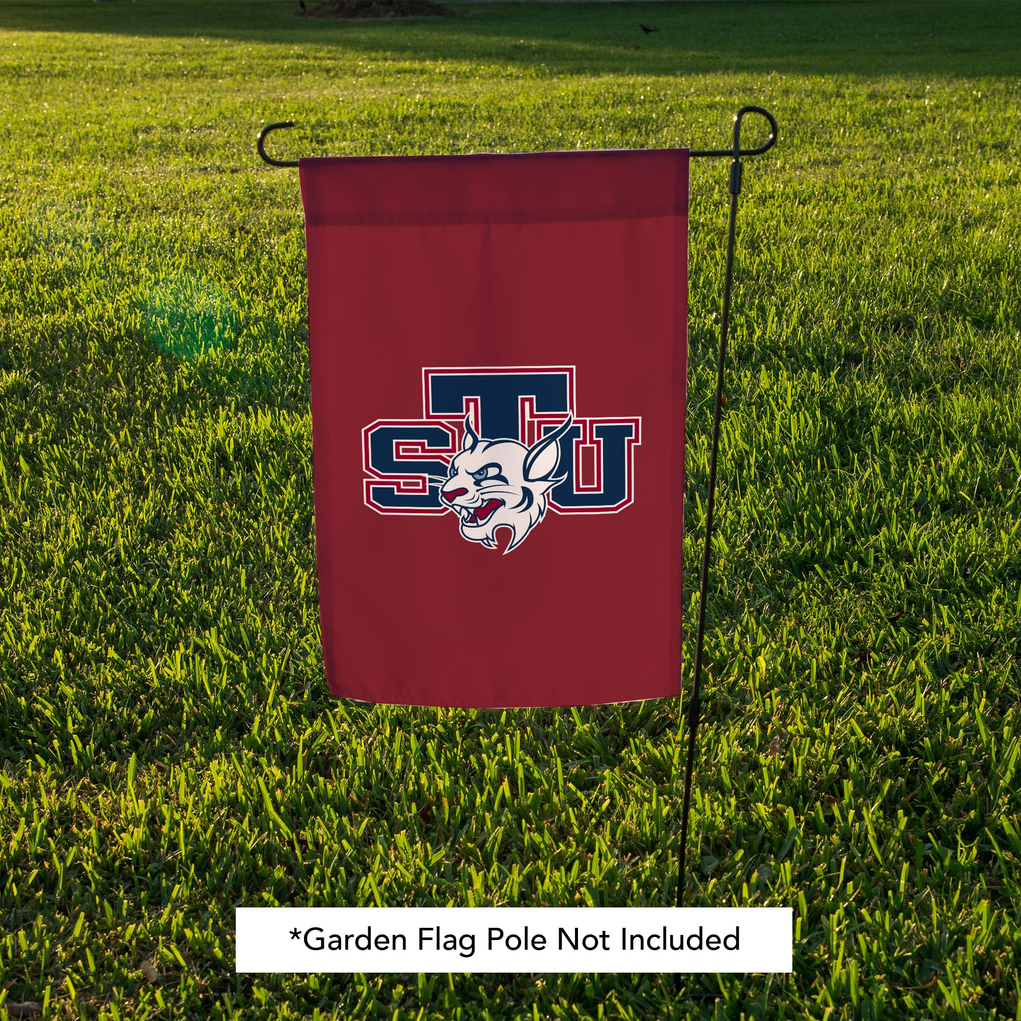 Ohio Bobcats Garden Flag & Yard Banner - Double Sided, 13x18 Inches, Officially Licensed