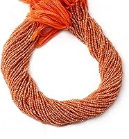 Vista 3 de Cuentas redondas sueltas al por mayor, hilo de cuentas de malaquita de 0.079 in, cuentas sueltas curativas de 12.5 pulgadas (AMB-5381)