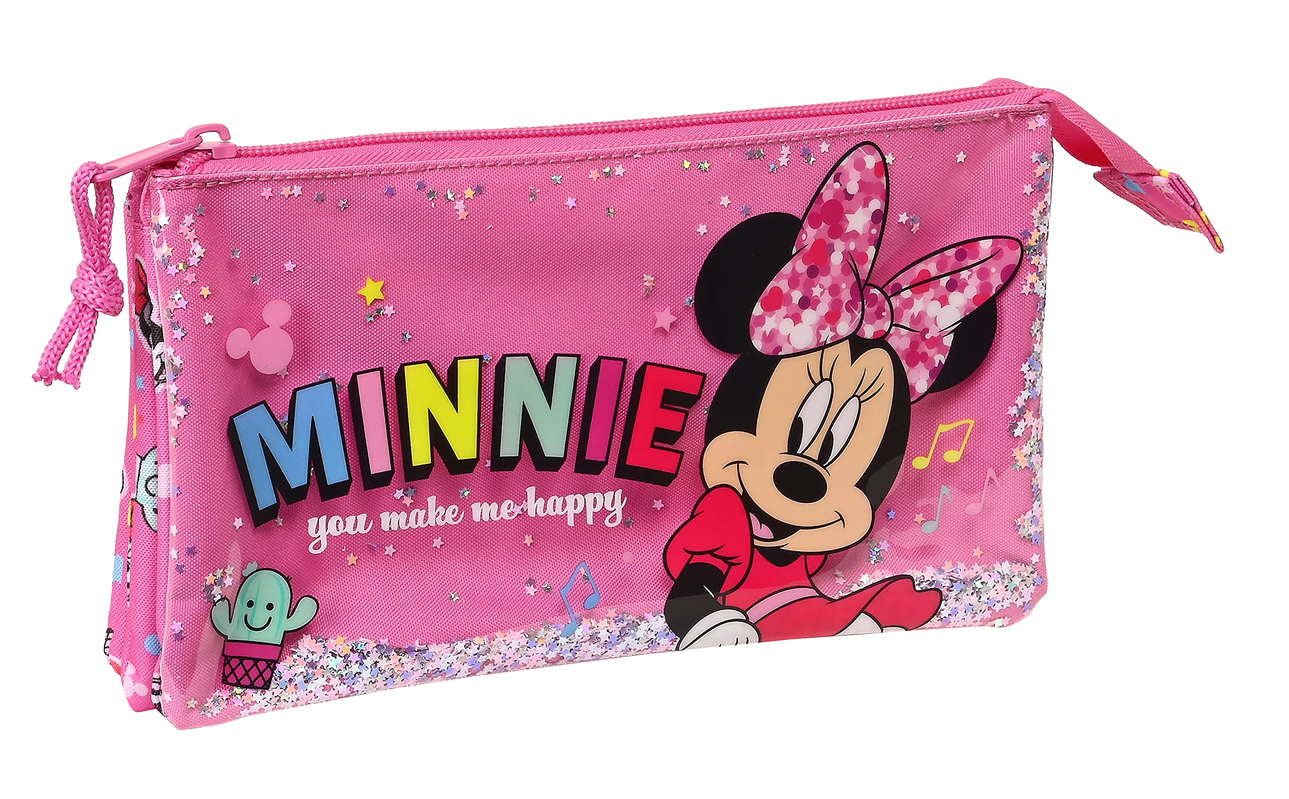 PORTATODO TRIPLE MINNIE MOUSE "LUCKY"