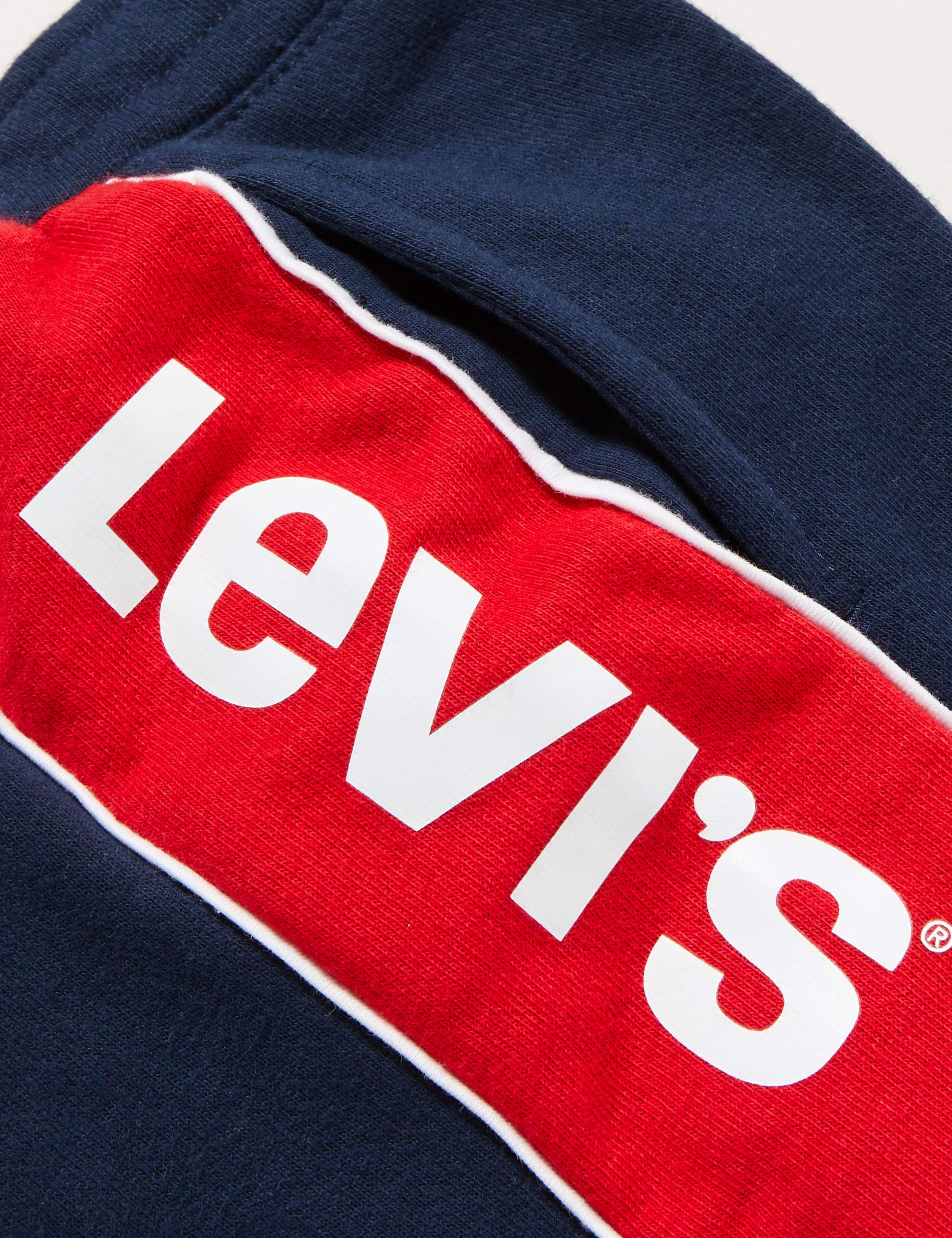 Levi'S Lvb Red Tab Logo Jogger Short 6eb159 - Pantalones Cortos de Vestir Bebé-Niños