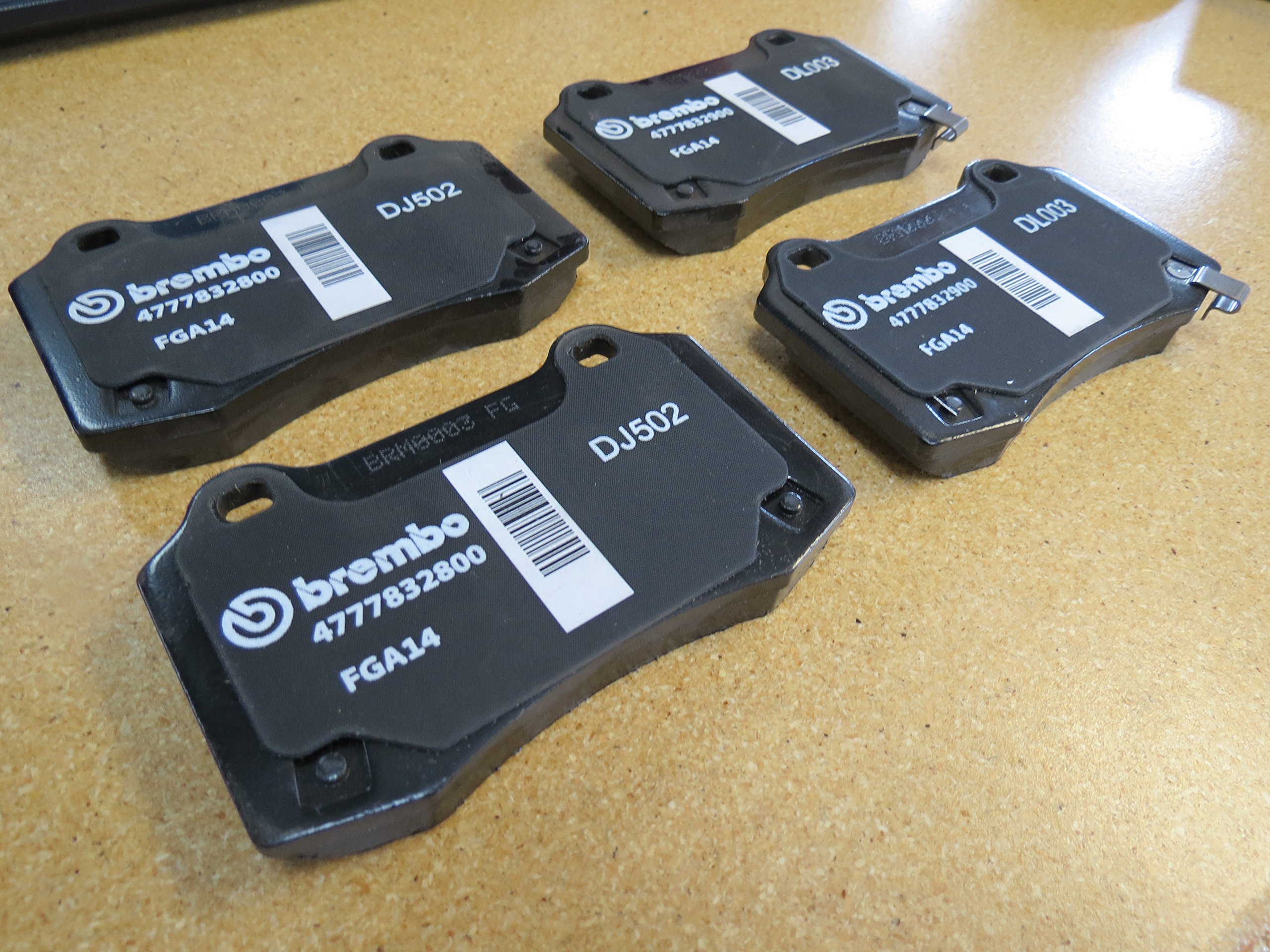 Jeep Grand Cherokee SRT Brembo Rear Brake Pads Mopar OEM Buy Online in United Arab Emirates at