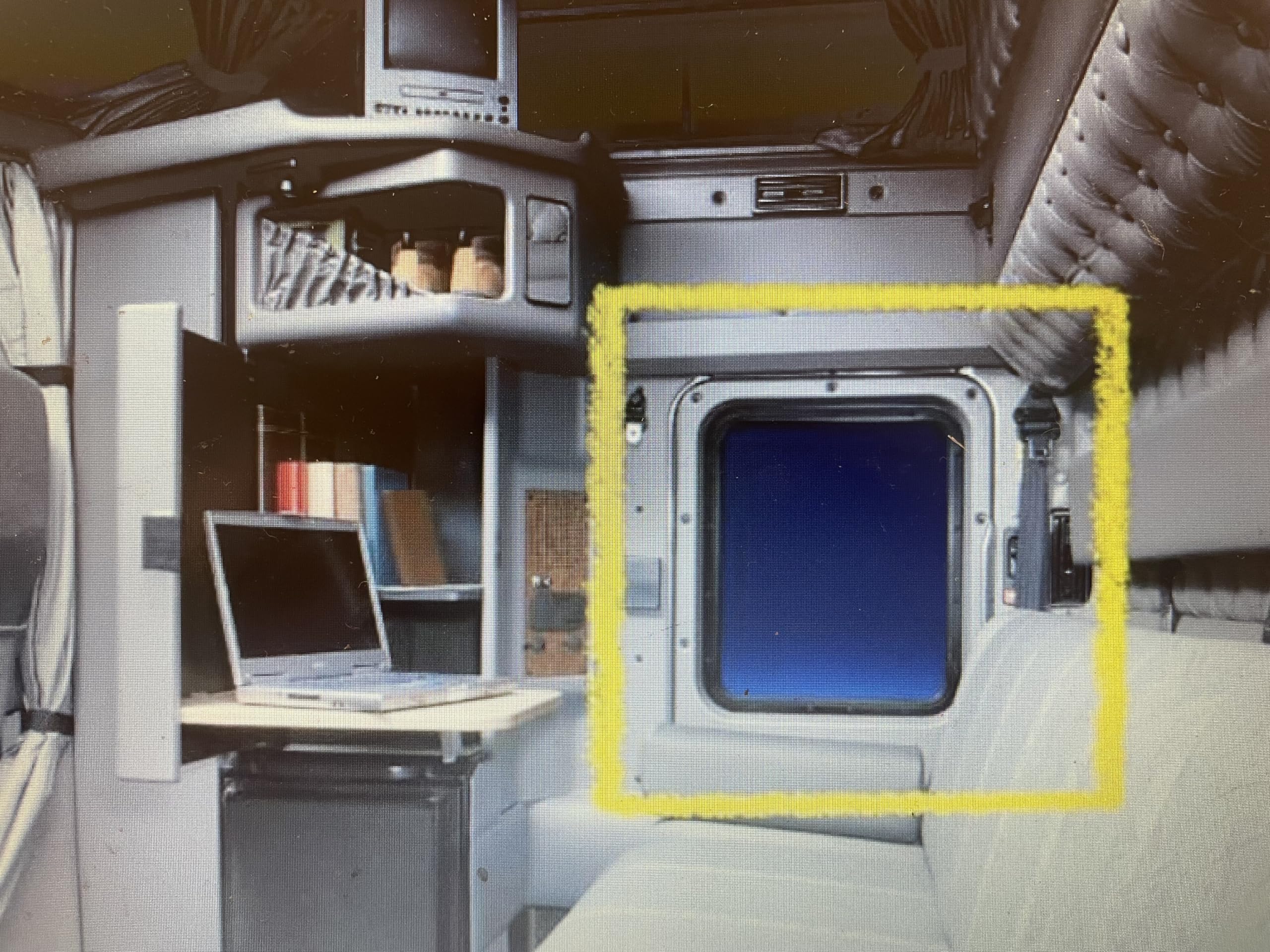 Curtain Compatible with Kenworth W900 T660 T800 Sleeper Window Curtain/Cover. (Black)